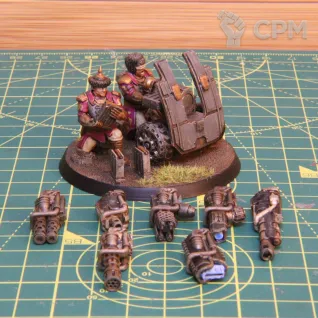 Описание картинки Exalted Scions - Heavy Weapons Teams от Manufactorum76 по цене 575руб | Свободный Рынок Миниатюр - СРМ