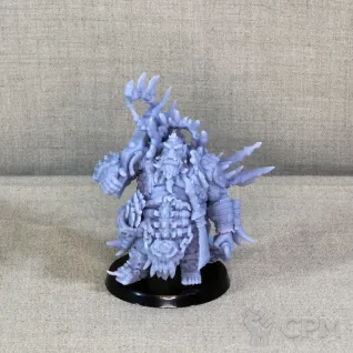 Описание картинки Ogor Bloodpelt Hunter от Brother Ork по цене 900руб | Свободный Рынок Миниатюр - СРМ