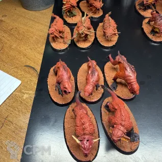 Описание картинки Flesh hounds + Kharanack от Дима162 по цене 6 000руб | Свободный Рынок Миниатюр - СРМ