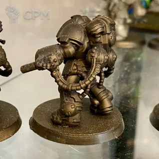 Описание картинки 3x Aggressor Squad (Flamers) от notr3d по цене 2 500руб | Свободный Рынок Миниатюр - СРМ