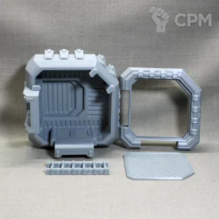 Описание картинки Бункер от Brother Ork по цене 950руб | Свободный Рынок Миниатюр - СРМ