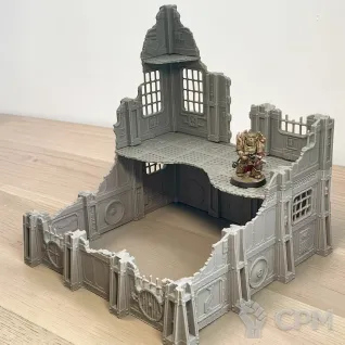 Описание картинки Volkus Ruin 1 (альтернатива) от 3D Wargaming по цене 1 300руб | Свободный Рынок Миниатюр - СРМ