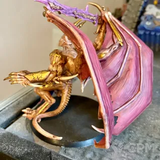 Описание картинки Daemon Prince with Wings от notr3d по цене 1 900руб | Свободный Рынок Миниатюр - СРМ