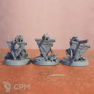 Описание картинки Warplock Jezzails от _Revan по цене 950руб | Свободный Рынок Миниатюр - СРМ