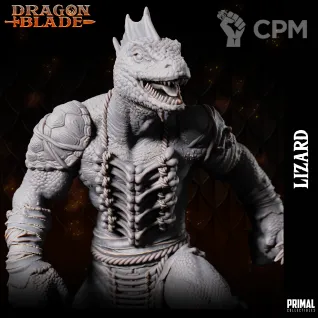 Описание картинки Lizardmen 3 от Milestone по цене 180руб | Свободный Рынок Миниатюр - СРМ