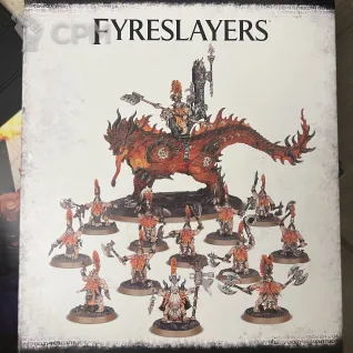 Описание картинки Fyreslayers start collecting от Blackpro777 по цене 10 000руб | Свободный Рынок Миниатюр - СРМ