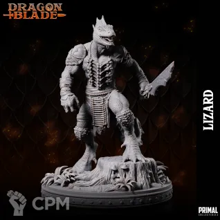 Описание картинки Lizardmen 3 от Milestone по цене 180руб | Свободный Рынок Миниатюр - СРМ