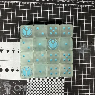 Описание картинки Tau Empire Dice Set от Oxford по цене 4 000руб | Свободный Рынок Миниатюр - СРМ
