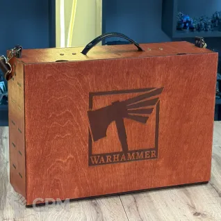 Описание картинки Кейс для красок и миниатюр WarpBox от WarpBox по цене 10 000руб | Свободный Рынок Миниатюр - СРМ
