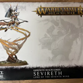 Описание картинки Sevireth, Lord of the Seventh Wind / Hurakan Spirit of the Wind от Mirai по цене 5 000руб | Свободный Рынок Миниатюр - СРМ