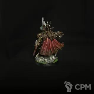 Описание картинки Chaos Lord in Terminator Armour от Smok по цене 3 000руб | Свободный Рынок Миниатюр - СРМ