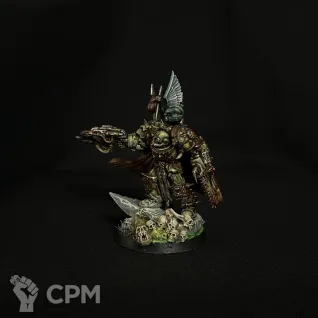 Описание картинки Chaos Lord in Terminator Armour от Smok по цене 3 000руб | Свободный Рынок Миниатюр - СРМ