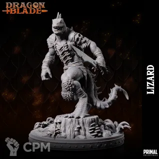 Описание картинки Lizardmen 3 от Milestone по цене 180руб | Свободный Рынок Миниатюр - СРМ