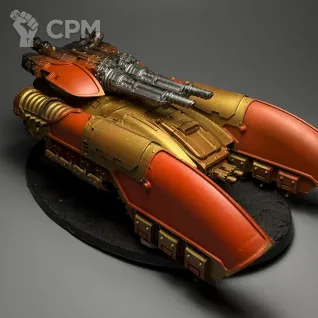 Описание картинки Caladius Grav-tank от hindy  по цене 4 000руб | Свободный Рынок Миниатюр - СРМ