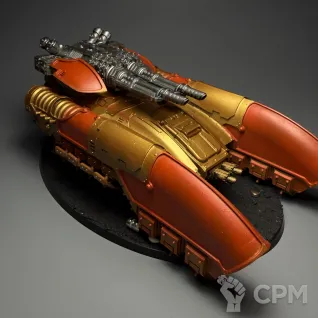 Описание картинки Caladius Grav-tank от hindy  по цене 4 000руб | Свободный Рынок Миниатюр - СРМ