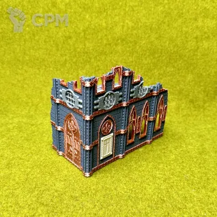 Описание картинки Террейн Battle Nun set Руина А большая 2 этажа от Террейн и миниатюры по цене 750руб | Свободный Рынок Миниатюр - СРМ