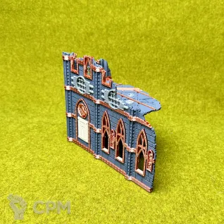 Описание картинки Террейн Battle Nun set Руина А большая 2 этажа от Террейн и миниатюры по цене 750руб | Свободный Рынок Миниатюр - СРМ