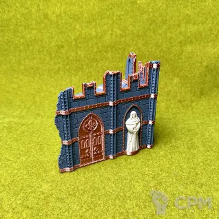Описание картинки Террейн Battle Nun set Руина Б большая 2 этажа от Террейн и миниатюры по цене 750руб | Свободный Рынок Миниатюр - СРМ