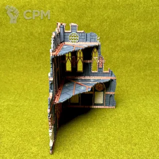 Описание картинки Террейн Battle Nun set Руина А большая 3 этажа от Террейн и миниатюры по цене 1 500руб | Свободный Рынок Миниатюр - СРМ