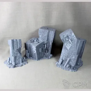Описание картинки Террейн "Базальтовые кристаллы" #3 от Brother Ork по цене 2 900руб | Свободный Рынок Миниатюр - СРМ