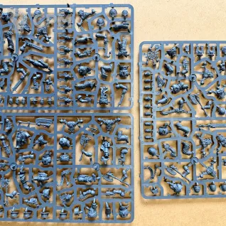 Описание картинки Khorne Berzerkers от notr3d по цене 4 250руб | Свободный Рынок Миниатюр - СРМ