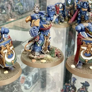 Описание картинки Marneus Calgar with Victrix Honour Guard от notr3d по цене 5 000руб | Свободный Рынок Миниатюр - СРМ