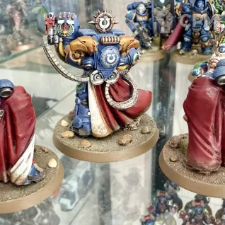 Описание картинки Marneus Calgar with Victrix Honour Guard от notr3d по цене 5 000руб | Свободный Рынок Миниатюр - СРМ