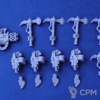 Описание картинки Sons of Horus Justaerin Terminators + Weapon Set от Plants vs Zombies по цене 1 750руб | Свободный Рынок Миниатюр - СРМ