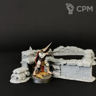 Описание картинки Trench Crusade Sandbags от DrunkMag0sFactorum по цене 1 000руб | Свободный Рынок Миниатюр - СРМ