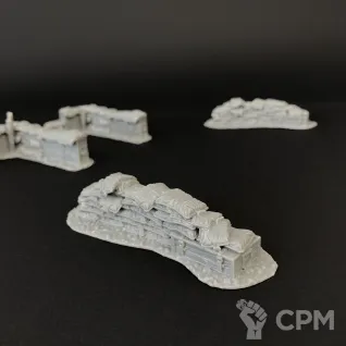Описание картинки Trench Crusade terrain bundle от DrunkMag0sFactorum по цене 1 600руб | Свободный Рынок Миниатюр - СРМ