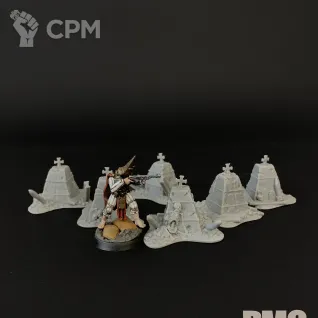 Описание картинки Trench Crusade terrain от DrunkMag0sFactorum по цене 1 000руб | Свободный Рынок Миниатюр - СРМ