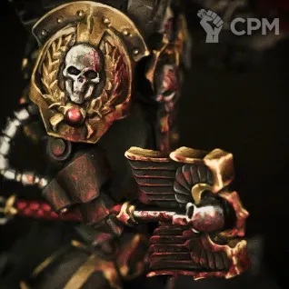 Описание картинки Old Terminator Chapilain | Старый капеллан в терминаторской броне от Caliban_guy по цене 7 500руб | Свободный Рынок Миниатюр - СРМ