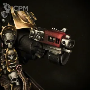 Описание картинки Old Terminator Chapilain | Старый капеллан в терминаторской броне от Caliban_guy по цене 7 500руб | Свободный Рынок Миниатюр - СРМ