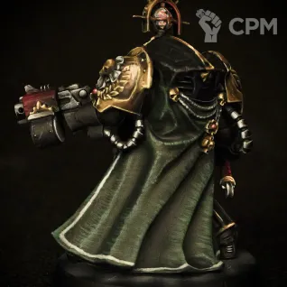Описание картинки Old Terminator Chapilain | Старый капеллан в терминаторской броне от Caliban_guy по цене 7 500руб | Свободный Рынок Миниатюр - СРМ
