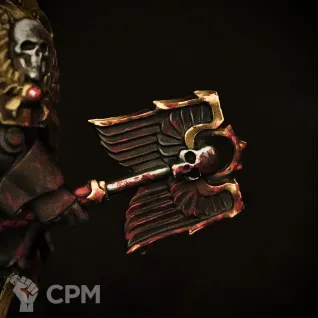 Описание картинки Old Terminator Chapilain | Старый капеллан в терминаторской броне от Caliban_guy по цене 7 500руб | Свободный Рынок Миниатюр - СРМ