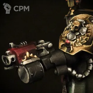 Описание картинки Old Terminator Chapilain | Старый капеллан в терминаторской броне от Caliban_guy по цене 7 500руб | Свободный Рынок Миниатюр - СРМ
