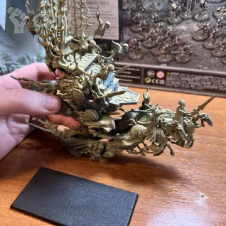 Описание картинки Mortis Engine / Coven Throne / Blooseeker Palanquin (оригинал) от Shayen по цене 4 450руб | Свободный Рынок Миниатюр - СРМ