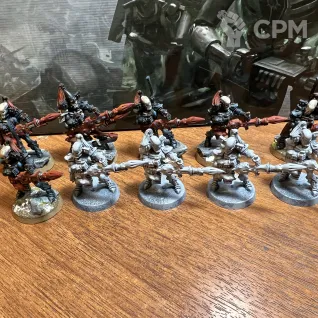Описание картинки Old Dark Reapers (10 шт.) (литье+оригинал) от Shayen по цене 1 850руб | Свободный Рынок Миниатюр - СРМ