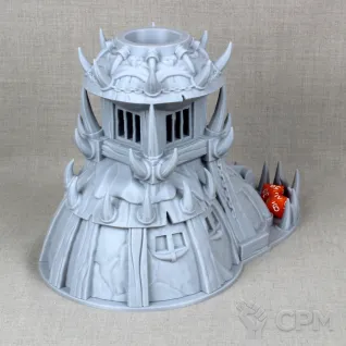 Описание картинки Dice Tower / Башня для бросания кубиков "Дом Вождя" от Brother Ork по цене 2 100руб | Свободный Рынок Миниатюр - СРМ
