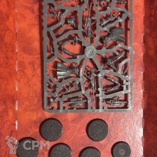 Описание картинки 5x Aeldari Rangers with a shrine to Kurnous the Hunter от yegor.borodin.06 по цене 3 499руб | Свободный Рынок Миниатюр - СРМ