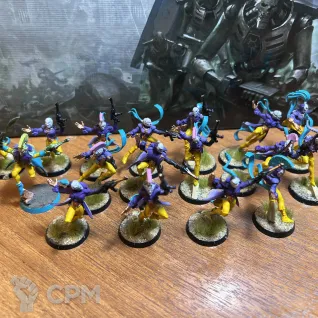 Описание картинки Troupe Players Harlequins (17 шт.) (оригинал) от Shayen по цене 9 990руб | Свободный Рынок Миниатюр - СРМ