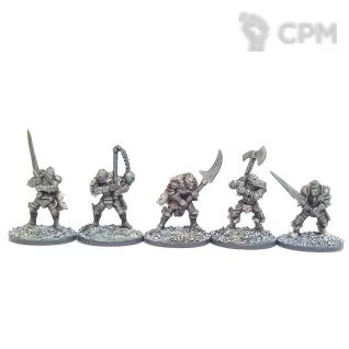 Описание картинки Citadel Chaos Foot Knights х5 от OldHammer Мастерская по цене 1 000руб | Свободный Рынок Миниатюр - СРМ
