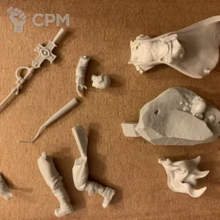 Описание картинки Psyker Mage 28mm от StudioWhiteRaven по цене 640руб | Свободный Рынок Миниатюр - СРМ