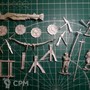 Описание картинки Uruk-Hai Siege Assault Ballista от Stark Foundry по цене 1 940руб | Свободный Рынок Миниатюр - СРМ