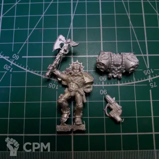 Описание картинки Lord Commander Dante от Stark Foundry по цене 435руб | Свободный Рынок Миниатюр - СРМ