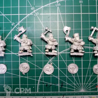 Описание картинки Dwarf Ironbreackers Regiment (5) от Stark Foundry по цене 1 165руб | Свободный Рынок Миниатюр - СРМ