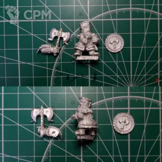 Описание картинки Dwarf Ironbreackers Command Regiment от Stark Foundry по цене 1 285руб | Свободный Рынок Миниатюр - СРМ