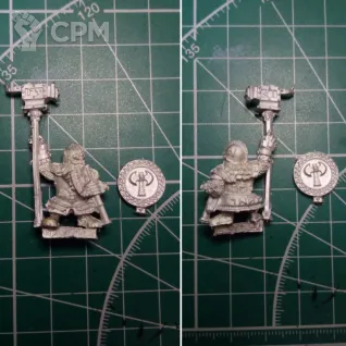 Описание картинки Dwarf Ironbreackers Command Regiment от Stark Foundry по цене 1 285руб | Свободный Рынок Миниатюр - СРМ