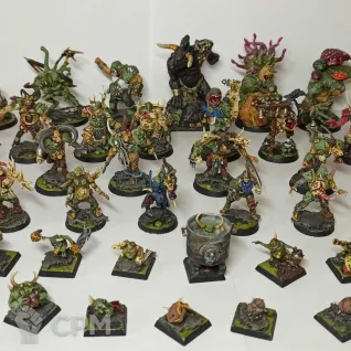 Описание картинки Nurgle\Chaos Renegades dual Bloodbowl team от Strohkopf по цене 20 000руб | Свободный Рынок Миниатюр - СРМ
