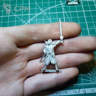 Описание картинки Theoden (foot, Two Towers) от Stark Foundry по цене 310руб | Свободный Рынок Миниатюр - СРМ